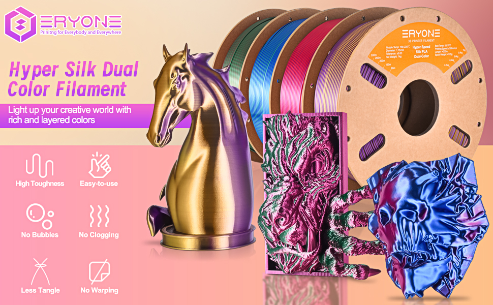 Hyper sild dual color PLA