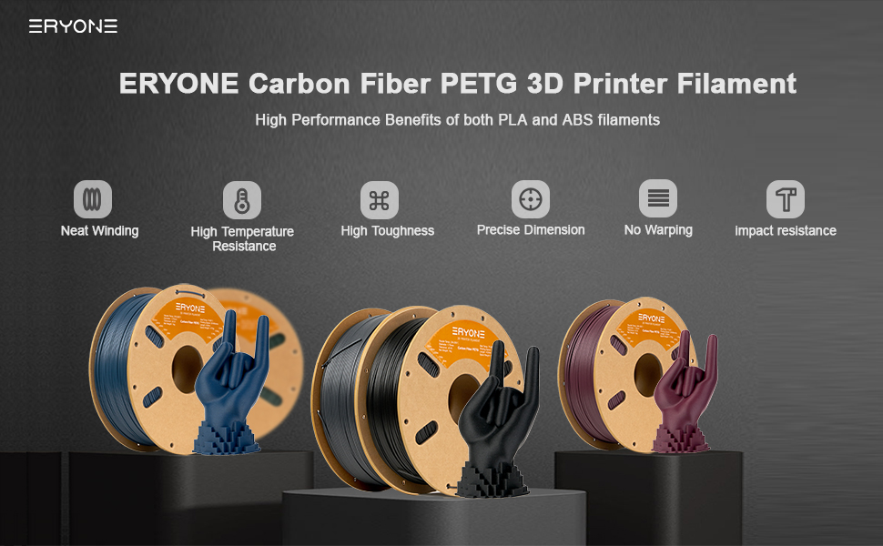 ERYONE Carbon Fiber PETG Filament