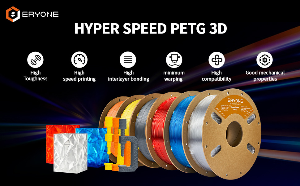 Filament ERYONE Hyper Speed PETG