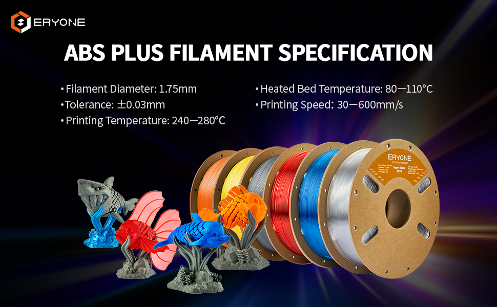 Filament ERYONE Hyper Speed PETG