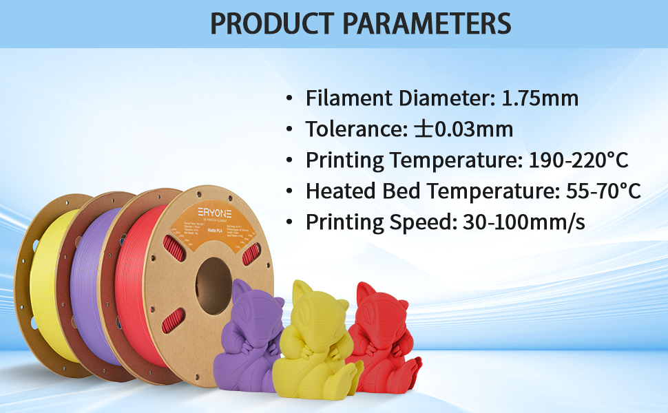 ERYONE PLA Silk Ultra color