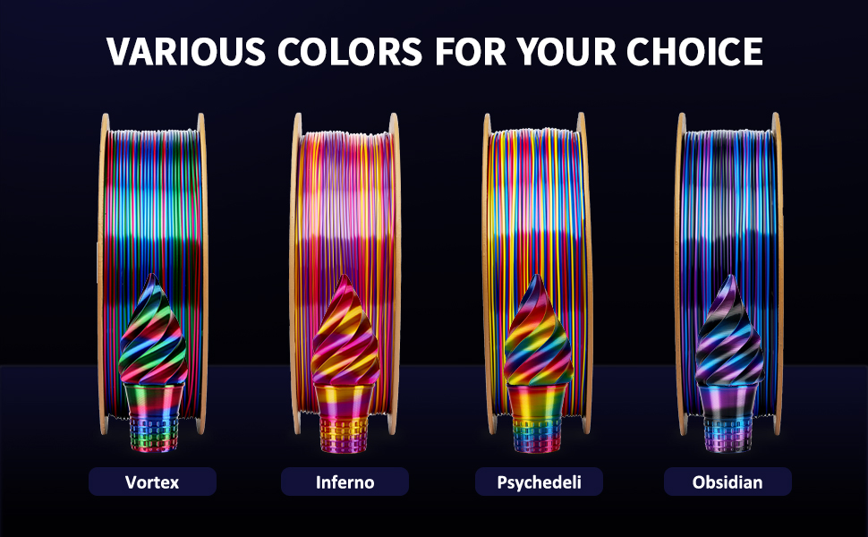 Twist Rainbow PLA