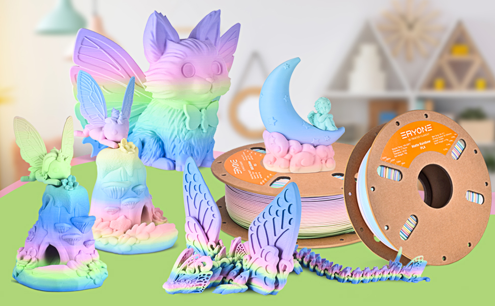 Matte Rainbow PLA
