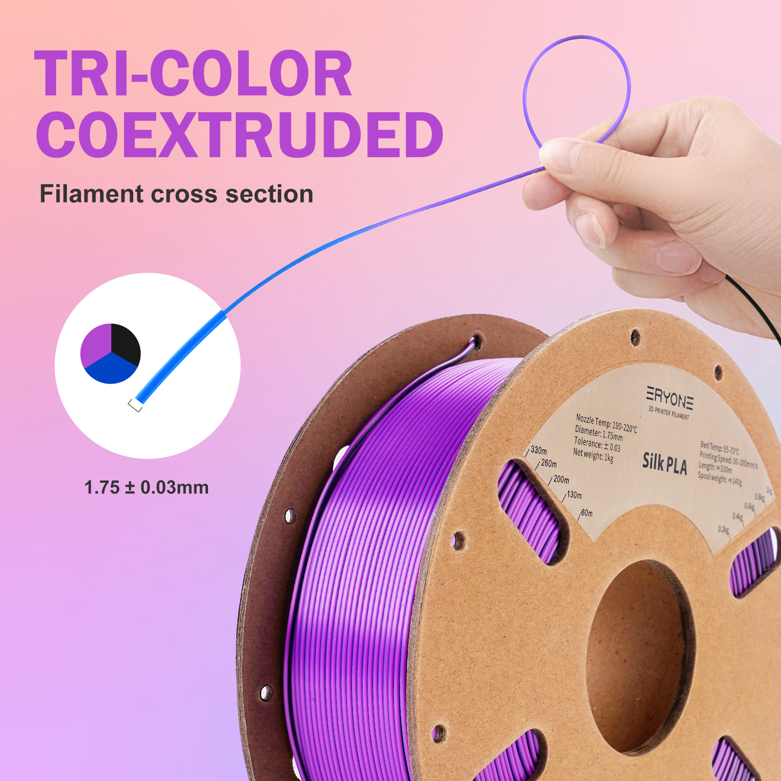 ERYONE PLA Silk Dual color