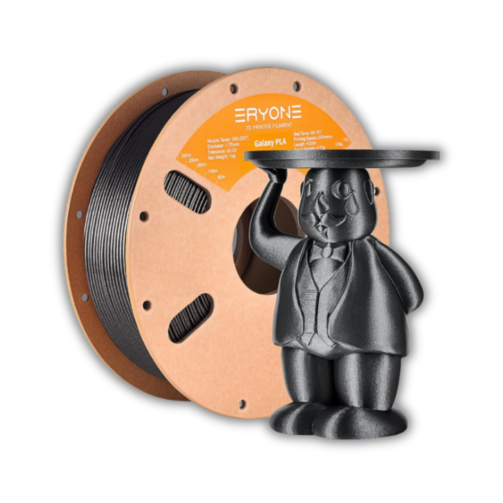 Galaxy PLA filament – černý