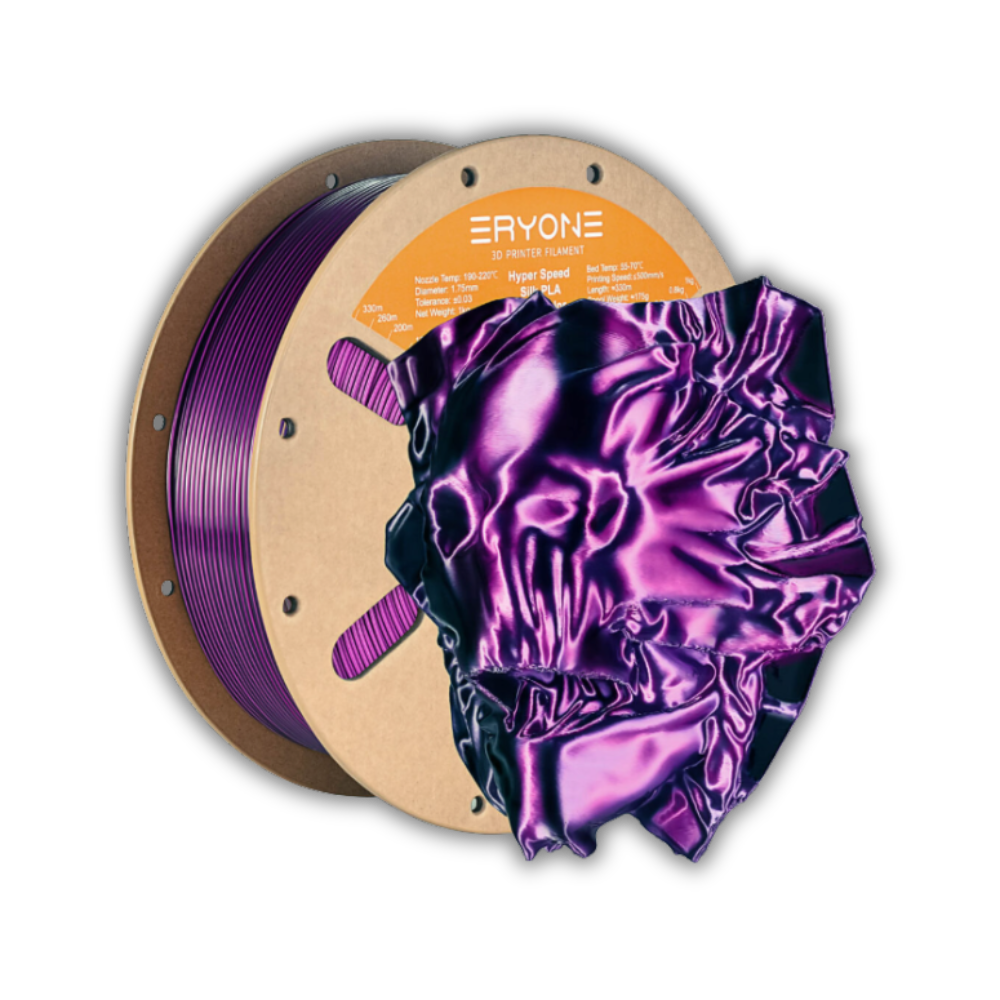 silk pla purple red