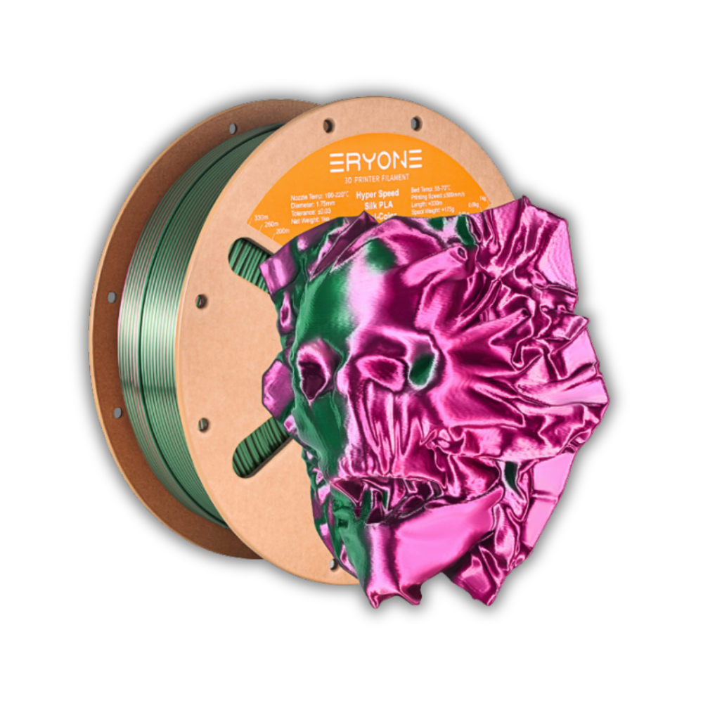 silk pla red green
